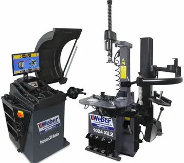 Automatska motirka guma 10"-22" + automatska balansirka kotača 3D LED - Prelog