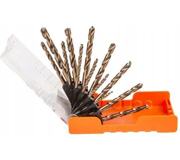 Set svrdla za metal, 1 - 10 mm, HSS-CO - Prelog