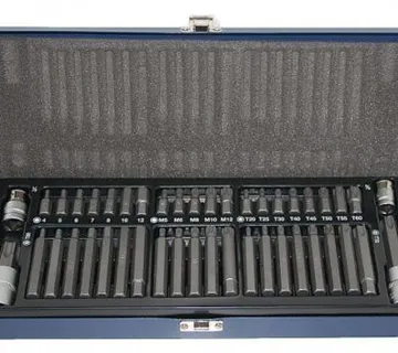 Set nastavaka s HEX, TORX i XZN, 44 kom - Prelog