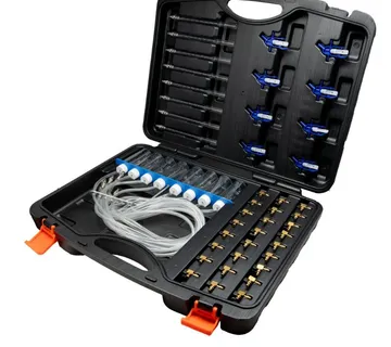 Common rail set mjerača protoka goriva s adapterima za V8 motore - Prelog
