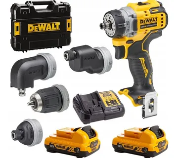 Dewalt aku udarna bušilica s više glava, 12V sa priborom - Prelog