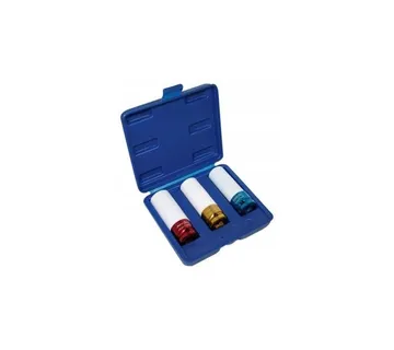 Set nasadnih ključeva sa zaštitom za alu felge 1/2", 3 komada - Prelog