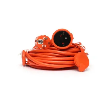 Vrtni produžni kabel s preklopom, 3×1,5 mm², 10m - Prelog