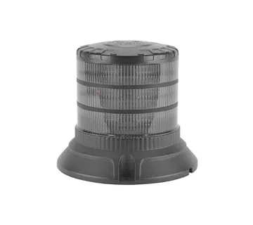 LED rotacijsko svjetlo, 3-vijčani nosač, zatamnjena leća, žuto, 12-24V - Prelog