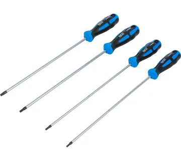 Set odvijača | extra dugi | T-Star (za Torx) | T15 - T30 | 4 kom - Prelog