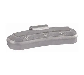 Clip on utezi za čelične felge, 40 g, 100 kom ZINC - Prelog
