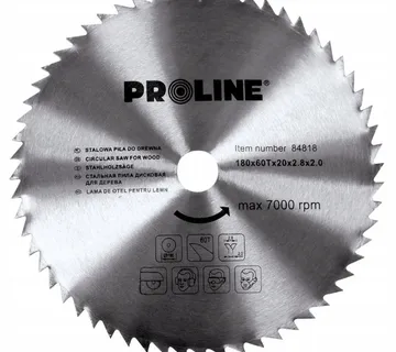 List kružne pile 180 x 20 x 60Z - Prelog