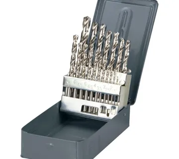 Set svrdla za metal od 1.0 - 10 mm, 19 komada, HSS, DIN338 - Prelog
