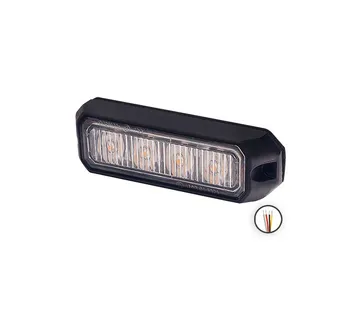 LED upozoravajuće svjetlo žuto, 9-33V + 0,3 m kabel - Prelog