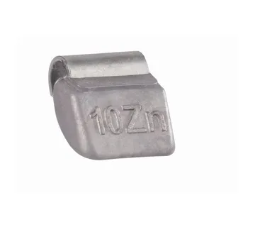 Clip on utezi za čelične felge, 10 g, 100 kom ZINC - Prelog