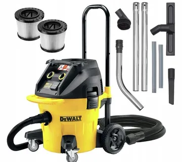 DeWalt građevniski usisavač 38l, 1400W - Prelog