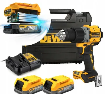 DeWalt aku udarna bušilica 18V, 90 Nm, 2 x power stack baterije - Prelog