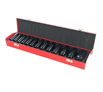 13-dijelni set dugih metričkih nasadnih ključeva 1/2" - Prelog