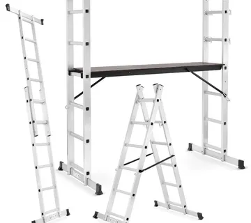 Aluminijska skela - ljestve 2x6 gazišta - Prelog