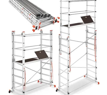 Sklopiva aluminijska mobilna skela 2x7 - Prelog