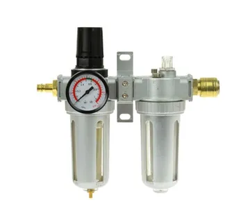 Regulator zračnog filtera i podmazivač 1/2" NPT s manometrom - Prelog