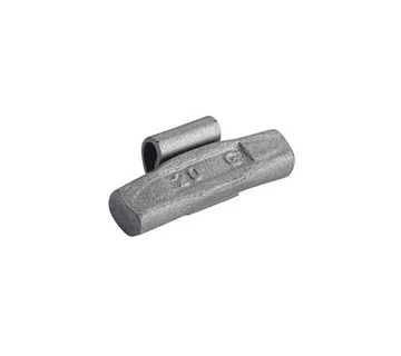 Clip on utezi za čelične felge, 20g, 100 kom - Prelog