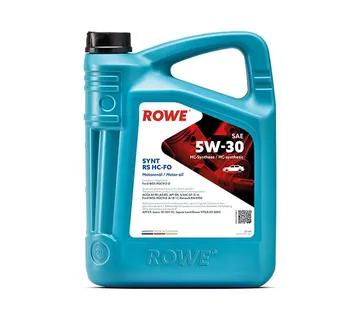 ROWE motorno ulje hightec synt RS 5W30 HC-FO 5L - Prelog