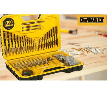 DeWalt set pribora u koferu, 100 komada - Prelog