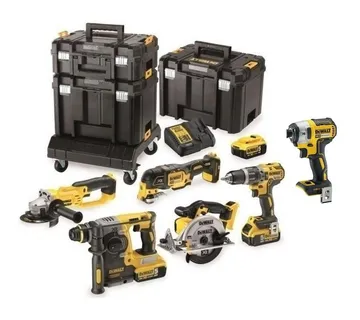 Dewalt set aku alata 6-dijelni, 18V 3X5.0Ah - Prelog