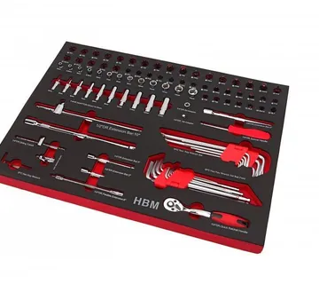 Profesionalni set nasadnih i imbus ključeva, 1/4", 3/8" - Prelog