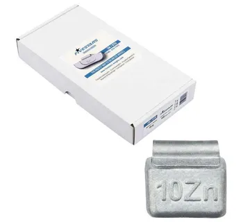 Clip on utezi za čelične felge, 10 g, 100 kom, cink - Prelog