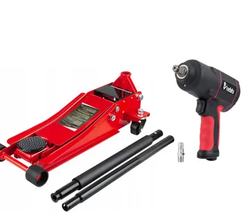 Set podna dizalica 2.5T i pneumatski pištolj 1/2" - Prelog