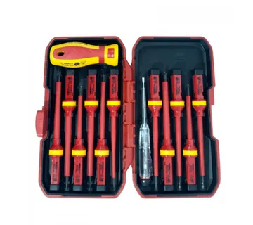 Set električarskih odvijača + tester, 1000V - Prelog
