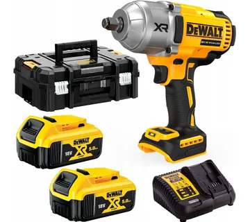 Dewalt aku udarni odvijač 18V XR 1/2" 1396/1898Nm 2x5.0A - Prelog