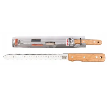 Nož za mineralnu vunu polistiren 420mm, drvena ručka - Prelog