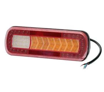 LED stražnje svjetlo s dinamičnim indikatorom, 9-33V + 0,5 m kabel - Prelog