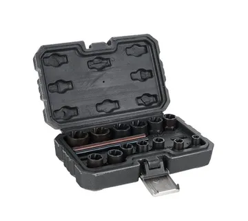Set izvlakača vijaka 6-19 mm, 15 komada - Prelog