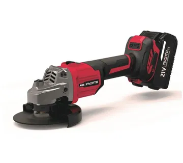 Kutna brusilica aku 125 mm, 2 x 4 Ah baterije, punjač - Prelog