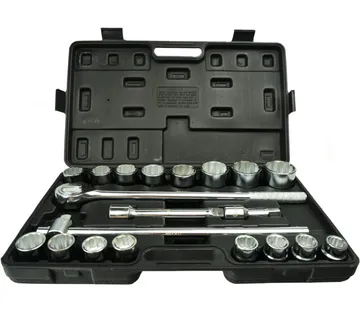 Set nasadnih ključeva 3/4" 19-50 mm 21 kom - Prelog