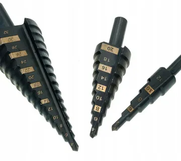 Stepenasto svrdlo 4 - 32 mm - Prelog