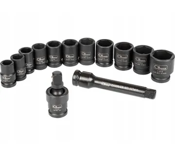 Set udarnih nasadnih ključeva, 13 - 27 mm - Prelog