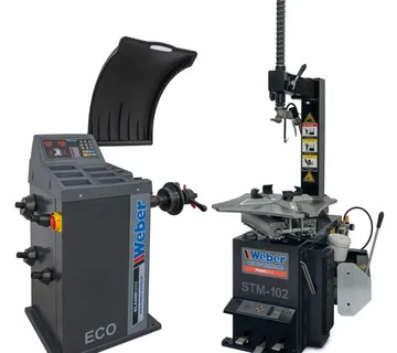 Poluautomaska montirka za gume STM-102 + balanisrka kotača ECO - Prelog