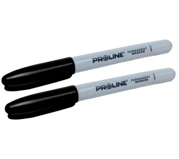 Mini marker/flomaster - crni, 2 komada - Prelog