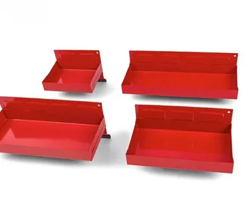 Set crvenih magnetnih kutija, 4 kom - Prelog