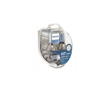 Philips Whitevision žarulja H7 12V/55W PX26d +60% 2kom+2kom H5W - Prelog