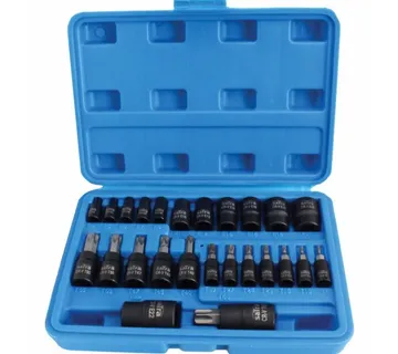 Nasadni ključevi set 1/4" 3/8" 1/2", 25 komada - Prelog