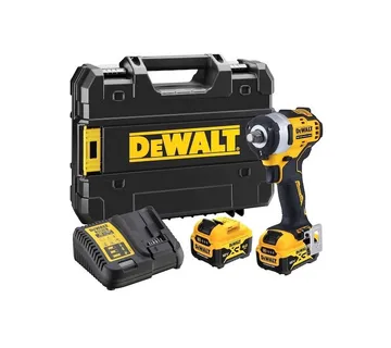 Akumulatorski udarni odvijač DCF901P2, 12 V, 1/2" 2x 5,0 Ah i punjač u - Prelog