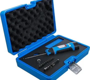 Set moment ključa s bitovima 1/4" 1–8 Nm s 22 dijela - Prelog