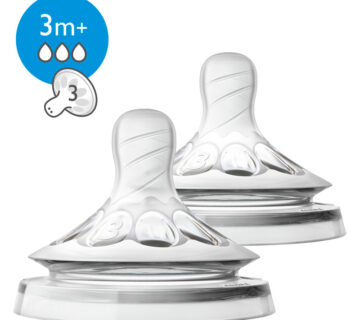 Avent Sisač Natural 3 rupe A2 3 mj+, SREDNJI PROTOK - cover