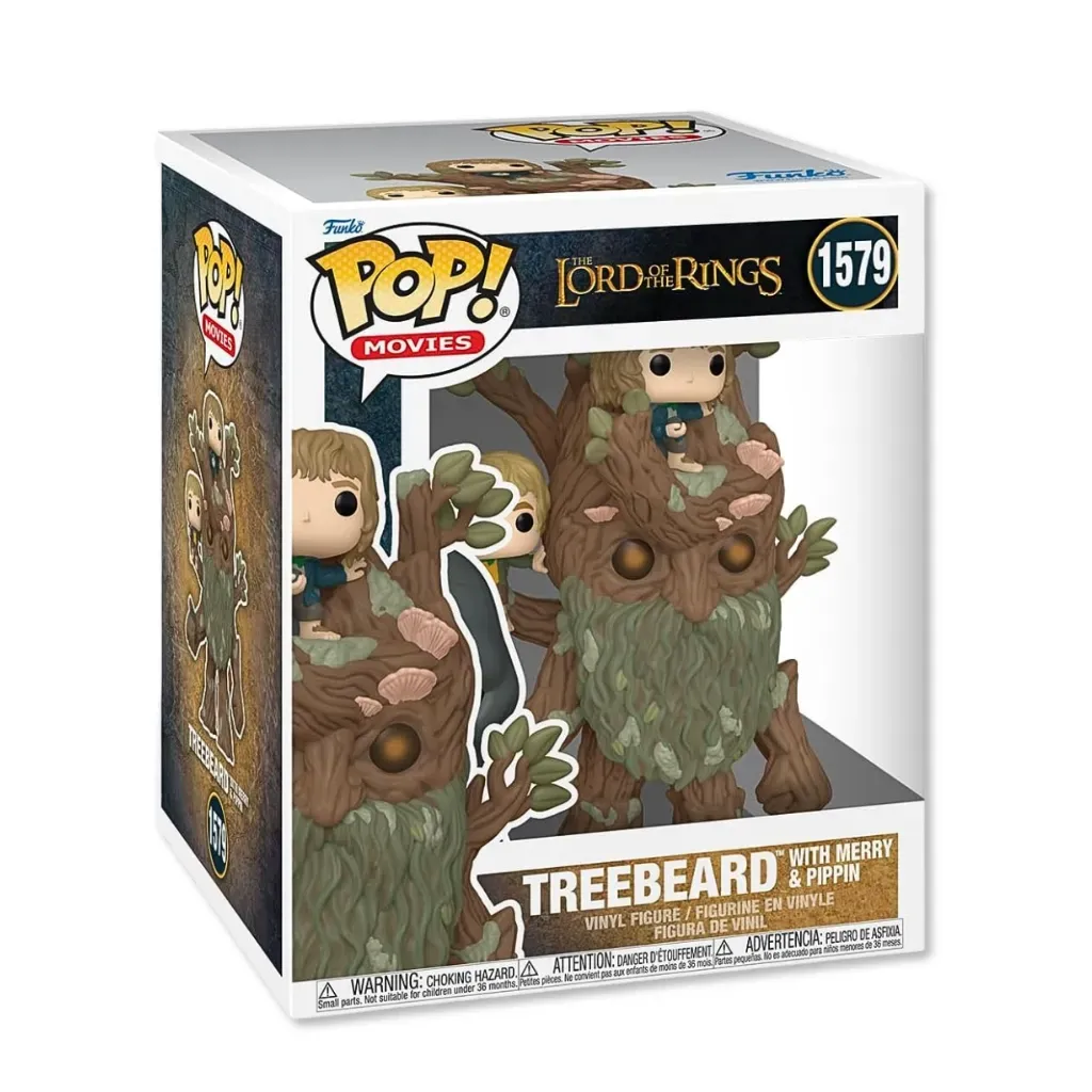 FunkoPop! Movies The Lord of the Rings Treebeard with Merry Pippin1579 - cover