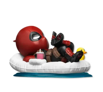 YuMe Hero Box – Deadpool ‘Texting’ figurica, 10cm - cover