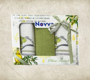 Poklon set ručnik + 2 krpe - 40x60cm - cover