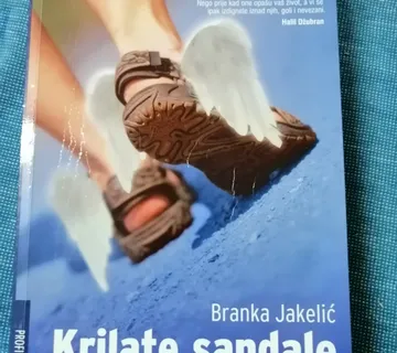 Branka Jakelić – Krilate sandale : Duhovni rast - cover