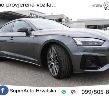 Audi A5 Sportback 45 TFSI quattro S-tronic S-Line 265 KS, ACC+KAM+GR SJED+LED - cover