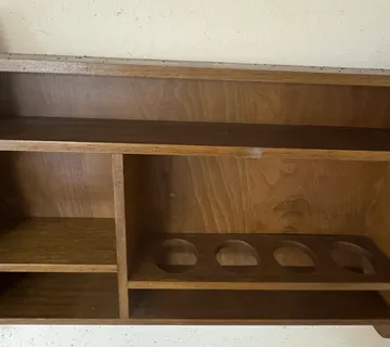 ZIDNI STALAK MINI BAR  DRVENI - cover